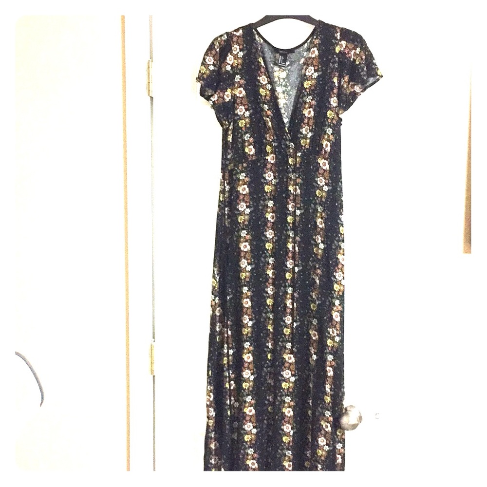 Floral midi dress